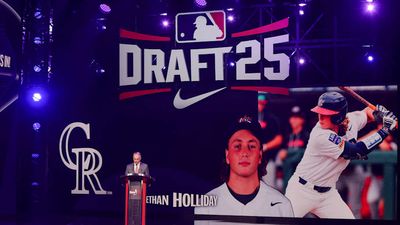 Ethan Holliday Reacts to Getting Drafted by Rockies, His Dad's Former Team