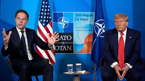 Trump to meet NATO secretary general as plan takes shape for Ukraine weapons sales