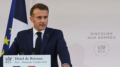 Macron: France to spend billions to counter biggest threat to Europe's freedom since World War II