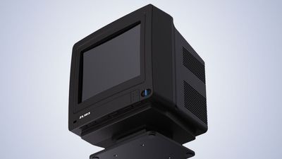 Faux-CRT monitor designed to pair up with retro mini PCs to recreate CRT feeling — cute 8-incher puts retro design first by shoving a 60 Hz LCD panel behind a curved acrylic sheet