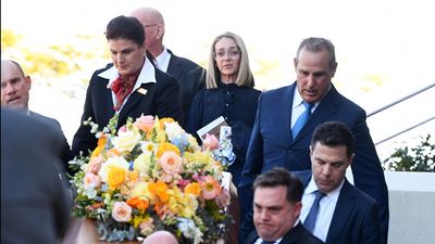 Loved ones farewell businessman stabbed at house party
