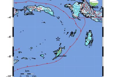 Magnitude 6.8 earthquake hits Indonesia’s Tanimbar Islands region