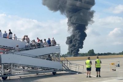 Southend Airport shut after plane crashes in ‘fireball’ just after take-off