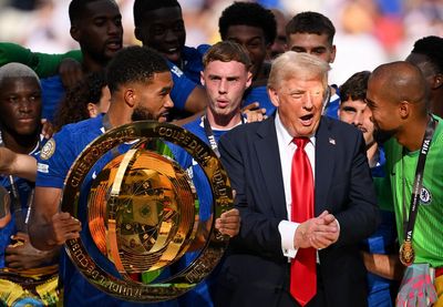 Chelsea: Cole Palmer 'confused' as Donald Trump remains on stage during Club World Cup trophy lift