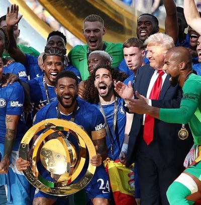 FIFA CWC Best Player Cole Palmer Celebrates Chelsea Win With ... Donald Trump?
