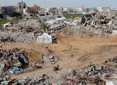 Lapid, Olmert slam Israel’s plans for ‘concentration camps’ in Gaza’s Rafah