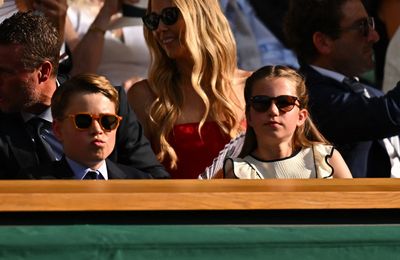 Prince George is 'all right' at tennis