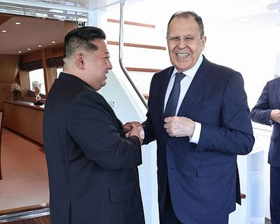 Ukraine war briefing: Kim Jong-un voices ‘unconditional’ support for Moscow as Russian foreign minister visits