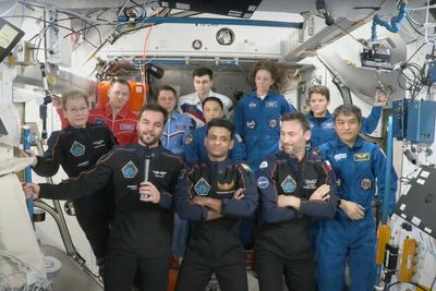 Astronauts from India, Poland and Hungary head back to Earth after private space station mission