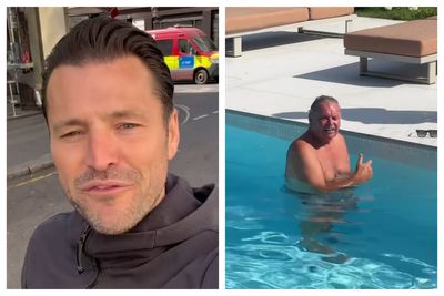 Mark Wright slammed over 'dangerous' pool prank as he pushes dad, 68, near toddler nephew
