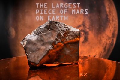 Martian rock that crash landed in the Sahara listed to sell for around $2M at auction