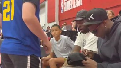 Anthony Edwards Takes Shot at Denver Nuggets While Signing an Autograph