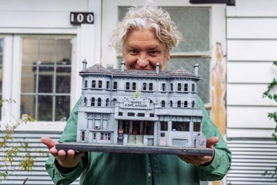 A bite-sized Cherry Bar? The artist creating miniatures of beloved Melbourne music venues