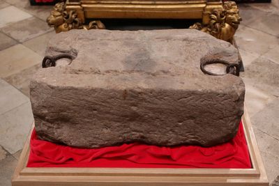 Man charged after kilt-wearing attacker smashes case holding Scotland's Stone of Destiny