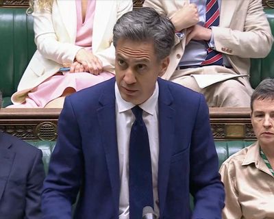 Ed Miliband says Tories are ‘anti-science’ for abandoning net zero consensus