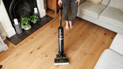 I just tested the Eureka RapidWash wet and dry vacuum— here's how it did on my floors