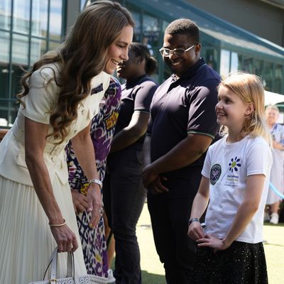 Why an 8-Year-Old Tennis Player Told Kate Middleton Not to "Be Nervous" During Sweet Wimbledon Interaction