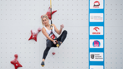 Watson, Miroslaw, Anraku, and Seo return to winning ways in Climbing World Cup speed and lead climbing double-header
