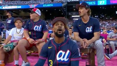 Byron Buxton Had Perfect Reaction to James Woods's Monster 486-Foot Blast at Home Run Derby