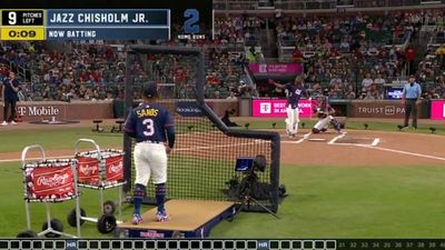 MLB Social Team Accidentally Roasts Jazz Chisholm After Pitiful Home Run Derby Debut