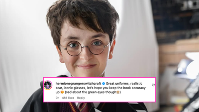 Our First Look At Harry Potter In The TV Reboot Is Kicking Off Strong Reacts Already