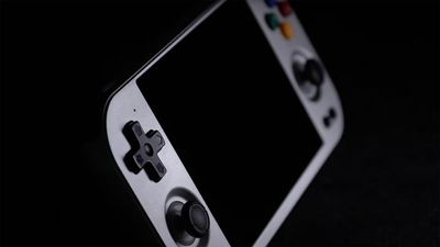 The Anbernic RG477M takes a metal approach to gaming handhelds