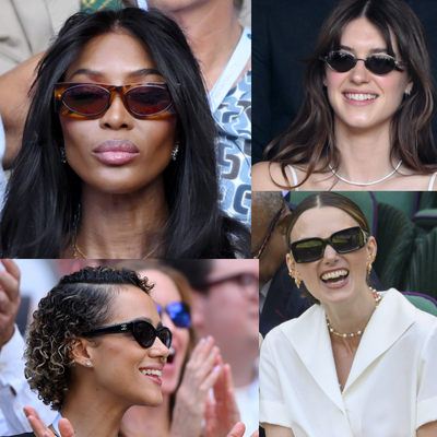 Wimbledon's Best Courtside Beauty Moments Are Unexpectedly Grungy