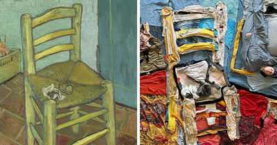 Bedsheets As Brushstrokes: Artist’s Hilarious And Impressive Take On Famous Paintings (35 Pics)