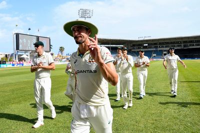 West Indies skittled for 27 as Mitchell Starc breaks Test record in Australia win
