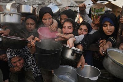 Food distribution system for Palestinians ‘like hunger games’, says archbishop