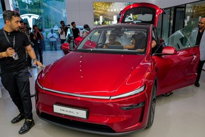 Tesla Marks India Entry With First Showroom