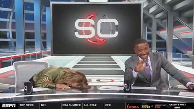 'SportsCenter' Anchors Can Barely Finish Show After Seeing Bulls Rookie's Dunk Face