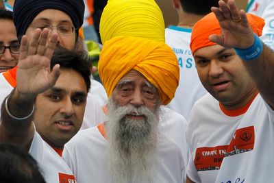 World's oldest marathon runner, Fauja Singh, dies at 114 after being hit by a car