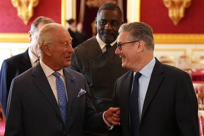 The King, Keir Starmer and Idris Elba join forces in bid to tackle knife crime