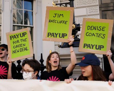 Climate groups call for UK wealth tax to make super-rich fund sustainable economy
