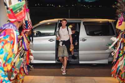 Cole Palmer arrives to hero's welcome in St. Kitts as Chelsea star celebrates Club World Cup brilliance