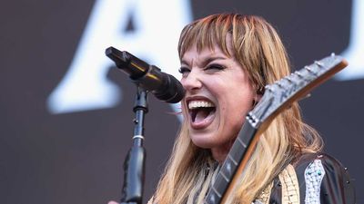 "We are all fifteen-year-old boys. The fart jokes were rampant": Lzzy Hale reflects on touring with Skid Row