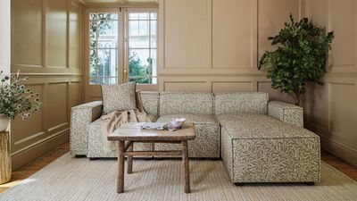 This Morris & Co. Sofa Collaboration Might Be the One to Finally Prove Classic Prints Can Work in a More Modern Home