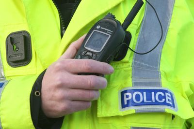Three women arrested under Terrorism Act after van crashes into defence factory fence