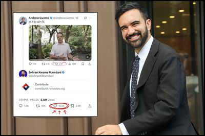 NYC Mayoral Candidate Zohran Mamdani Ratios Andrew Cuomo With Comment on Cuomo's Own Campaign Ad