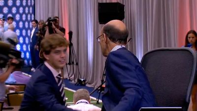 Paul Finebaum Had Funniest Reaction to Unexpected Handshake From Arch Manning