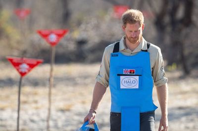 Duke of Sussex visits Angola in support of landmine clearance charity