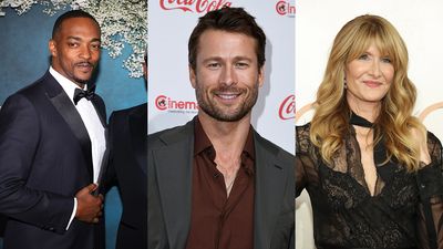 Laura Dern is back in the courtroom with Glen Powell and Anthony Mackie?