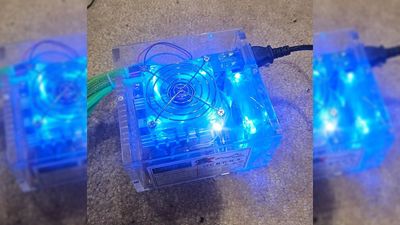 It might give me the heebie jeebies but I can't help wanting one of these transparent power supplies to soothe my retro-starved mind