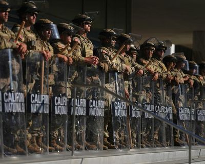 Trump administration removes 2,000 national guard troops deployed in LA