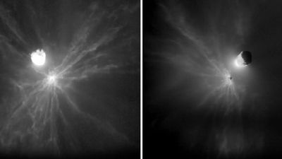 Giant space 'boulders' unleashed by NASA's DART mission aren't behaving as expected, revealing hidden risks of deflecting asteroids