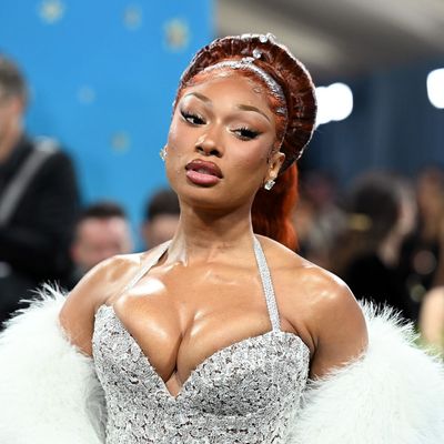 Megan Thee Stallion Hit the Big Apple Wearing Her Juiciest Manicure Yet