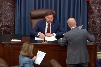 Three Republican senators break with Trump to vote against codifying DOGE spending cuts