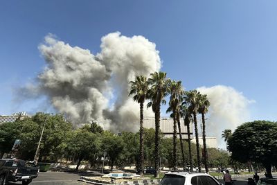 Israel hits Syrian army HQ, near Damascus palace as Suwayda fighting rages