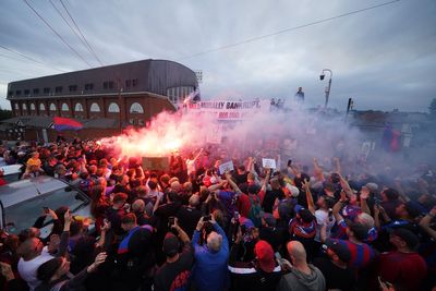 Crystal Palace fans unhappy about UEFA’s Europa League decision